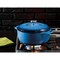 Lodge Lodge Logic Cast Iron Dutch Oven 10.5 in. 6 qt Blue EC6D33 - alternate 3